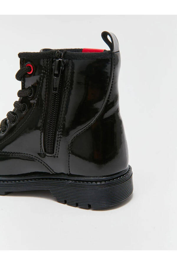 LCW STEPS Minnie Mouse printed lace-up baby girl boots. - 12