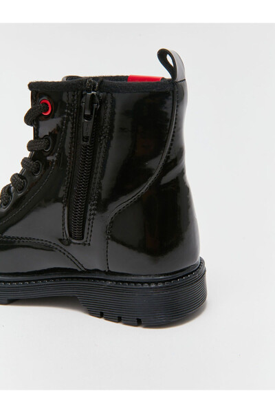 LCW STEPS Minnie Mouse printed lace-up baby girl boots. - 6