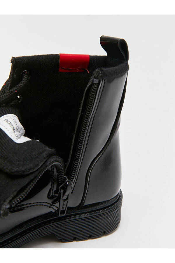 LCW STEPS Minnie Mouse printed lace-up baby girl boots. - 7