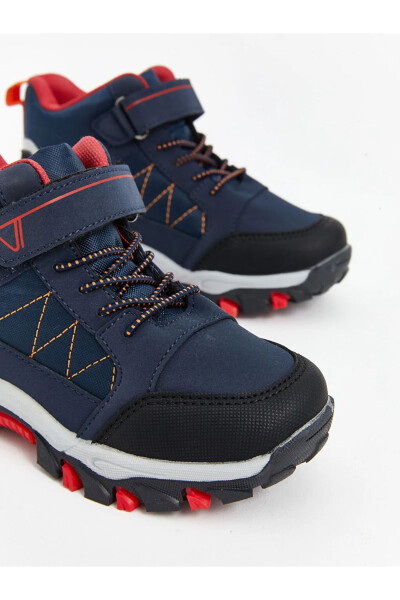 LCW STEPS Navy Blue Lace-Up and Velcro Boys Trekking Boots - 7