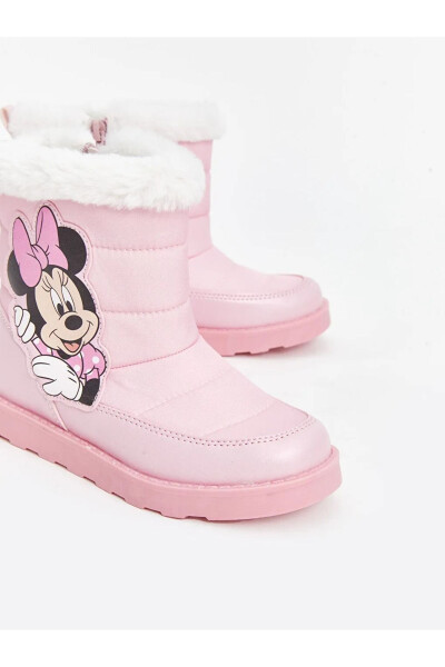 LCW STEPS Pembe Minnie Mouse Çocuk Botu - 4