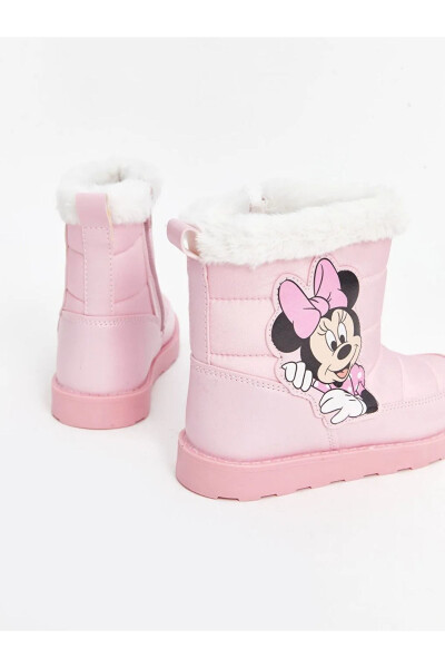 LCW STEPS Pembe Minnie Mouse Çocuk Botu - 5