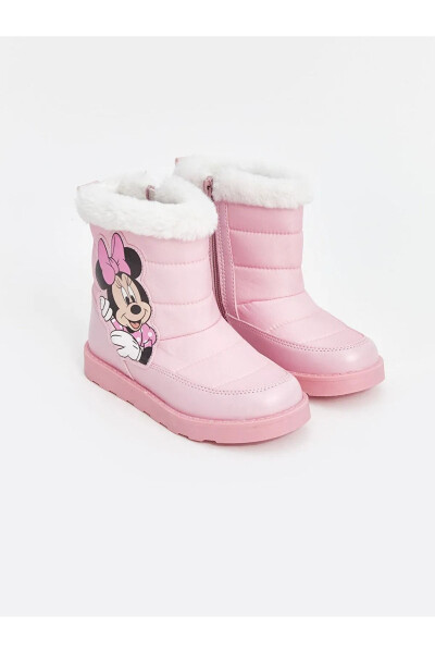 LCW STEPS Pembe Minnie Mouse Çocuk Botu - 8