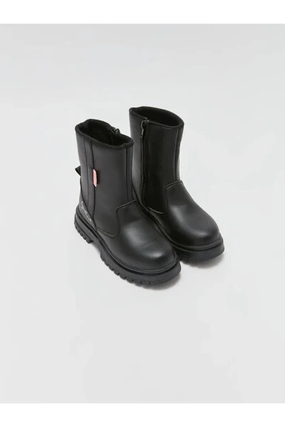 LCW STEPS Shiny Leather Girls Boots - LC WAIKIKI