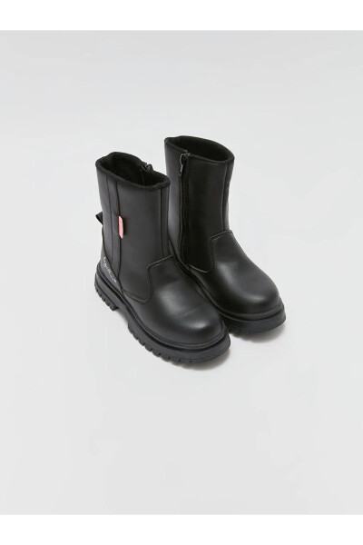 LCW STEPS Shiny Leather Girls Boots - LC WAIKIKI