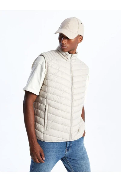 LCW Vision, standard fit, stand collar, men's puffer vest. - LC WAIKIKI