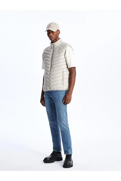 LCW Vision, standard fit, stand collar, men's puffer vest. - 3