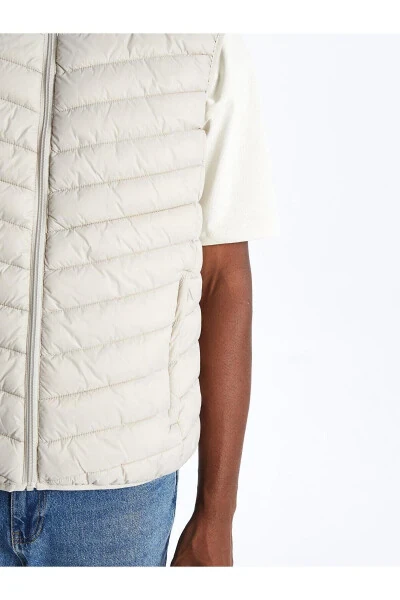 LCW Vision, standard fit, stand collar, men's puffer vest. - 4