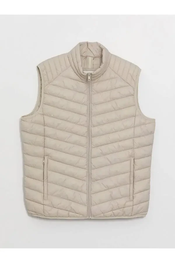 LCW Vision, standard fit, stand collar, men's puffer vest. - 7