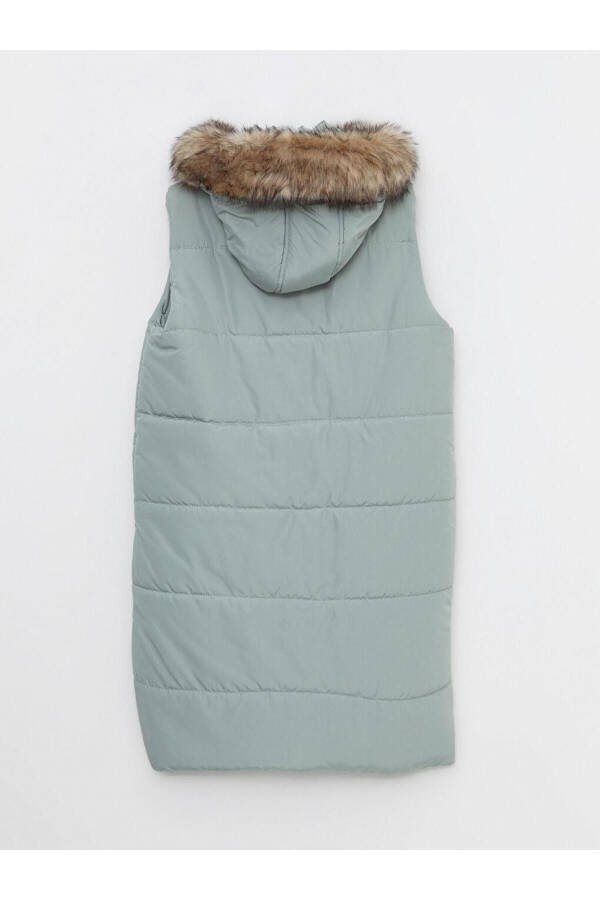LCW Women's Hooded Puffer Vest - 8
