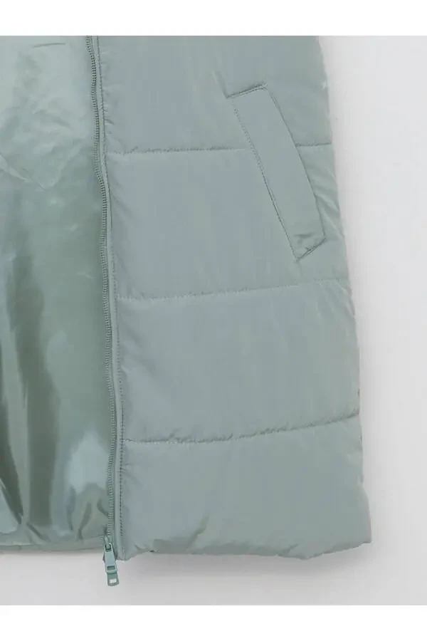 LCW Women's Hooded Puffer Vest - 7