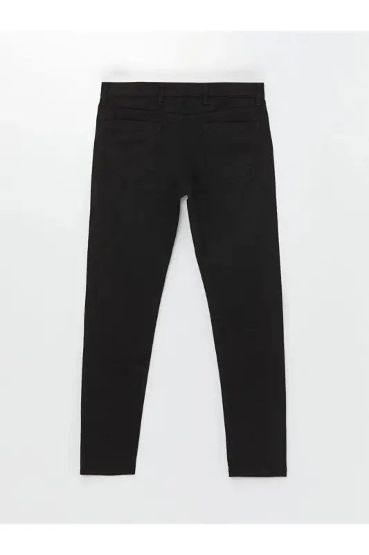 LCWAIKIKI Classic Dar Kalıp Erkek Chino Pantolon - NEW BLACK - 6