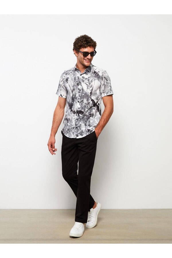 LCWAIKIKI Classic Dar Kalıp Gabardin Erkek Chino Pantolon (W2) - 1