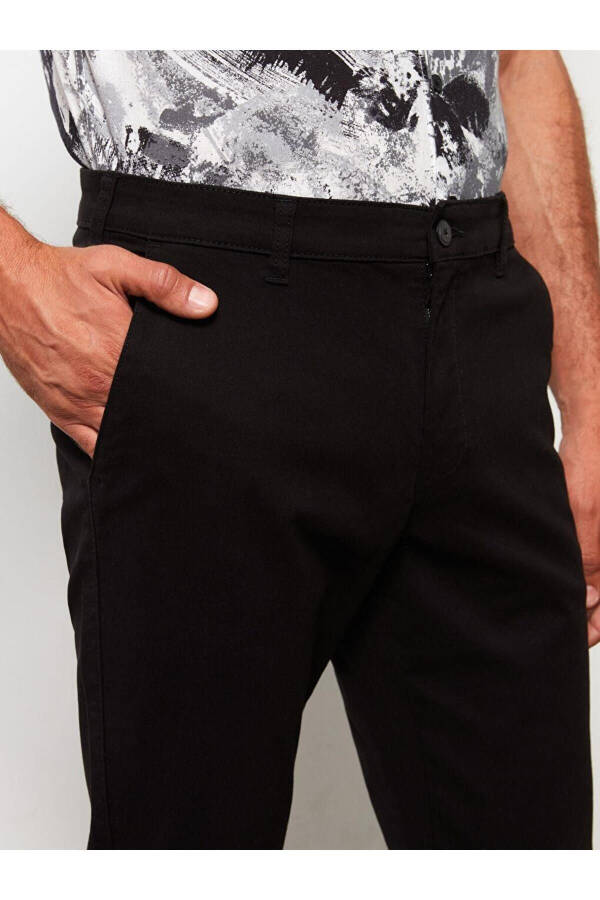 LCWAIKIKI Classic Dar Kalıp Gabardin Erkek Chino Pantolon (W2) - 3
