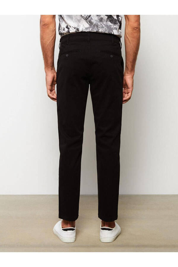 LCWAIKIKI Classic Dar Kalıp Gabardin Erkek Chino Pantolon (W2) - 5