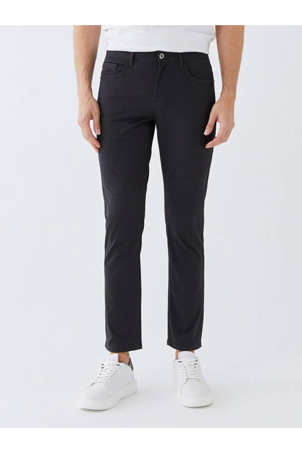 LCWAIKIKI Classic Dar Kalıp Gabardin Erkek Chino Pantolon - 3