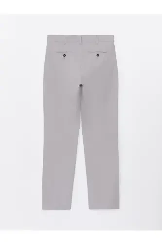 LCWAIKIKI Classic Geniş Kalıp Erkek Chino Pantolon-GREY - 6