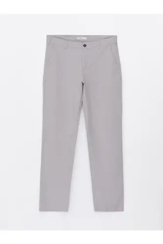 LCWAIKIKI Classic Keng Bichimli Erkaklar Chino Shim-GREY - 5