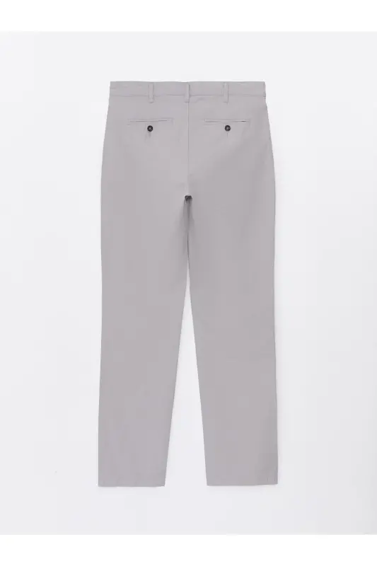 LCWAIKIKI Classic Keng Bichimli Erkaklar Chino Shim-GREY - 6