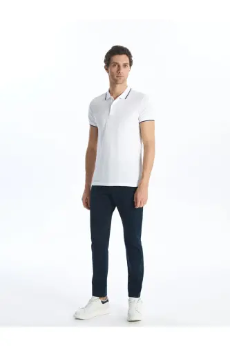 LCWAIKIKI Classic Lacivert Dar Kalıp Erkek Chino Pantolon-Lacivert - LC WAIKIKI (1)