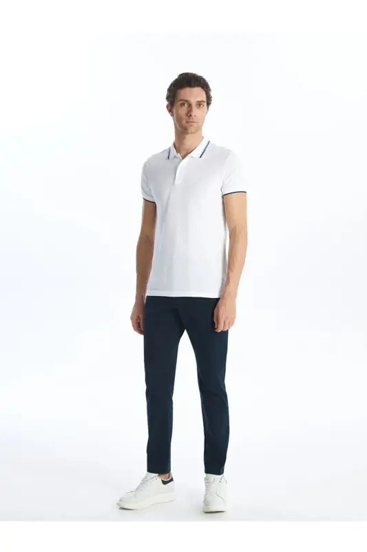 LCWAIKIKI Classic Lacivert Dar Kalıp Erkek Chino Pantolon-Lacivert - 2