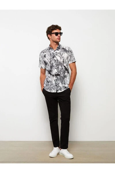 LCWAIKIKI Classic Slim Fit Gabardin Erkaklar Chino Shimini - LC WAIKIKI (1)