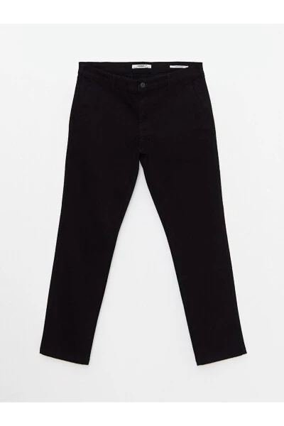 LCWAIKIKI Classic Slim Fit Gabardin Erkaklar Chino Shimini - 6