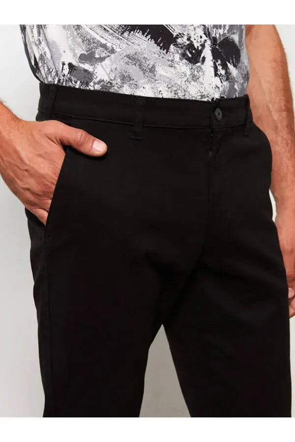 LCWAIKIKI Classic Slim Fit Gabardine Men's Chino Pants - 3