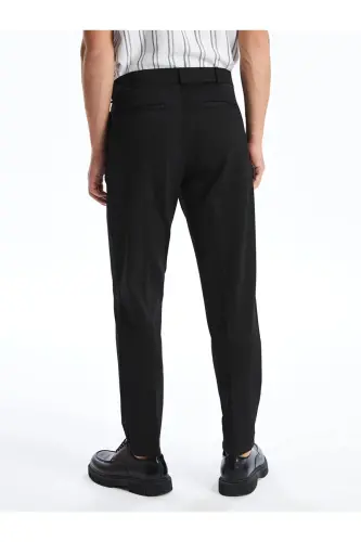 LCWAIKIKI Classic Standart Kalıp Erkek Chino Pantolon - Yeni Siyah - 3