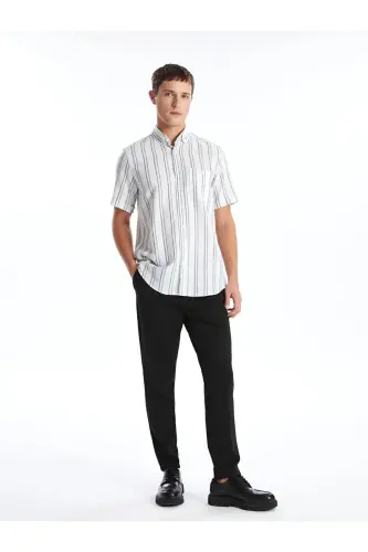 LCWAIKIKI Classic Standart Kalıp Erkek Chino Pantolon - Yeni Siyah 