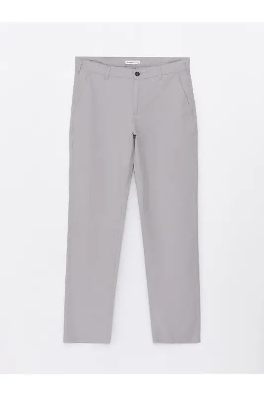 LCWAIKIKI Classic Свободные мужские брюки чинос - СЕРЫЙ - 5