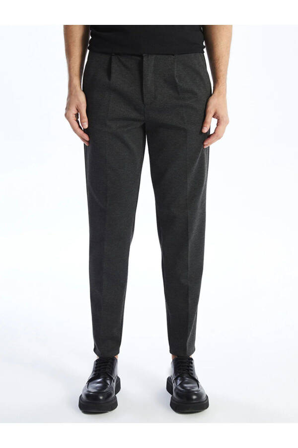 LCWAIKIKI Classic Standart Kalıp Erkek Chino Pantolon - Antrasit - 3