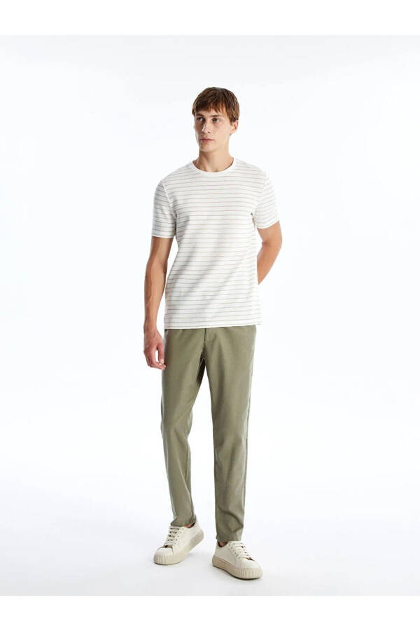 LCWAIKIKI Klasik Standart Kalıp Poplin Erkek Pantolon - 1
