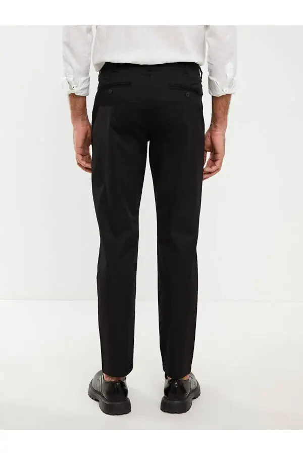 LCWAIKIKI Klassik ingich qilib tikilgan Gabardin erkaklar uchun chino shimi - 4