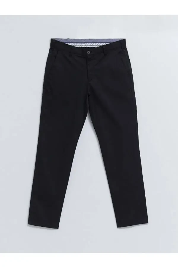 LCWAIKIKI Klassik ingich qilib tikilgan Gabardin erkaklar uchun chino shimi - 6