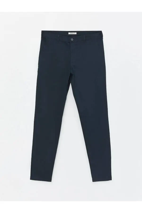 LCWAIKIKI Klassik Tor Tor Gabardin Erkaklar Chino Shimini - 11