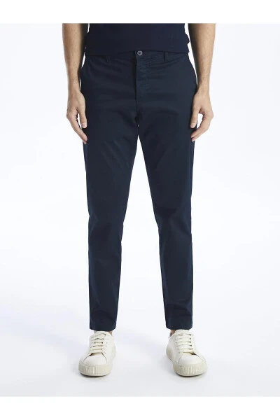 LCWAIKIKI Klassik Tor Tor Gabardin Erkaklar Chino Shimini - 3