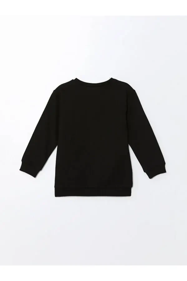 Lcwk Bisiklet Yaka Uzun Kollu Atatürk Baskılı Erkek Bebek Sweatshirt - 3