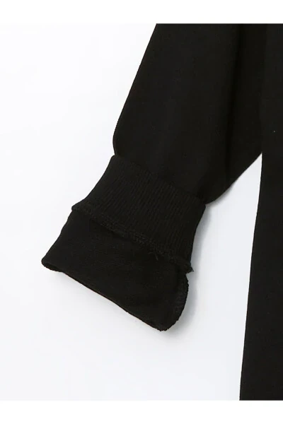 Lcwk Velosiped yoqali uzun qisma Ataturk bosilgan erkak chaqaloq sviteri - 5