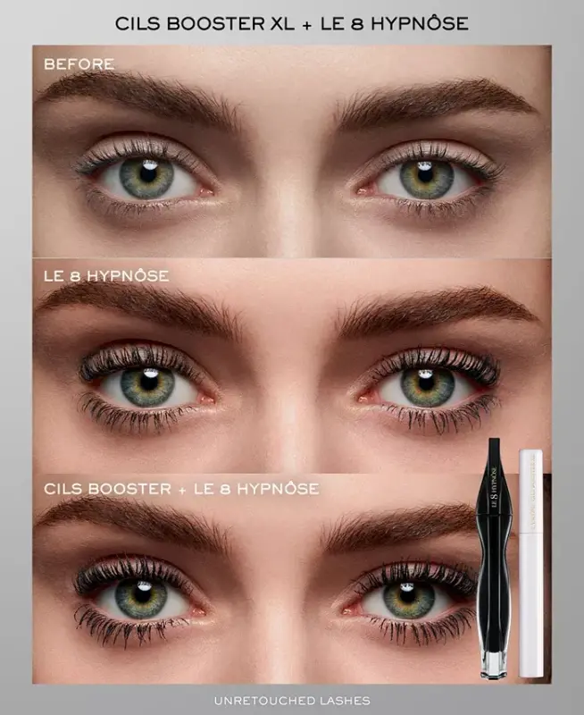 Le 8 Hypnôse Serum-Infused Volumizing Mascara - 01 NOIR (Black) - 6