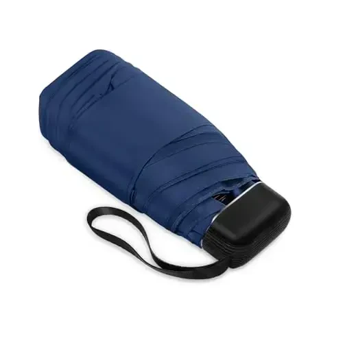 LEAGERA Mini Umbrella - Compact, Waterproof Travel Umbrella for Light Rain, Suitable for Women's Purse and Pocket - MODAZONE