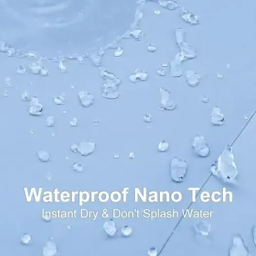 LEAGERA Mini Soyabon - Yengil yomg'ir uchun ixcham, suv o'tkazmaydigan sayohat soyaboni, ayollar sumkasi va cho'ntagi uchun mos - 5