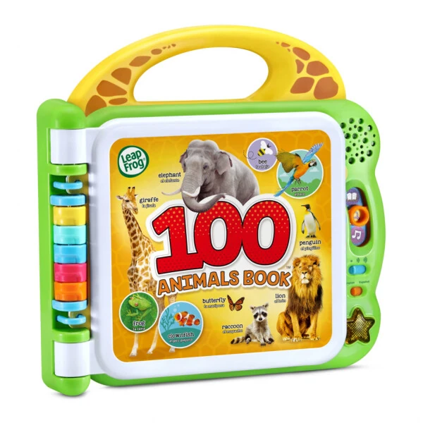 LeapFrog 100 Animals Book Baby and Toddler Toys - 3