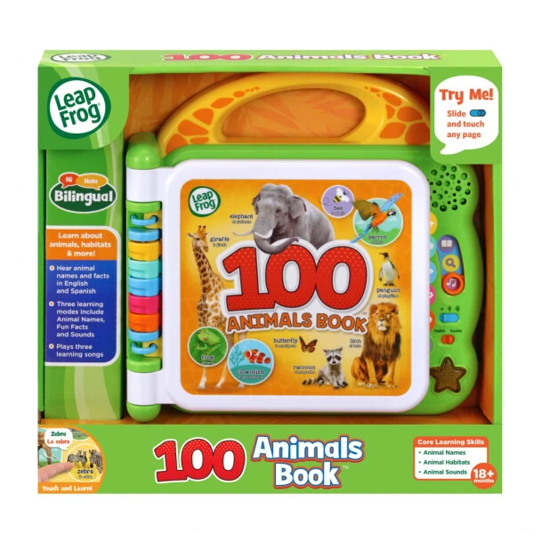 LeapFrog 100 Animals Book Baby and Toddler Toys - 6