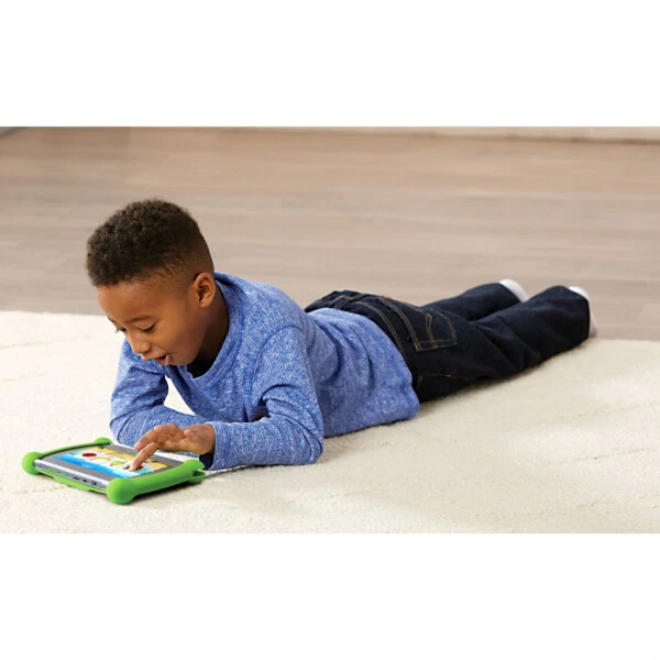 LeapFrog LeapPad Academy - Green Plastic, Silicone with Accessories, Baby and Toddler Toys - 12