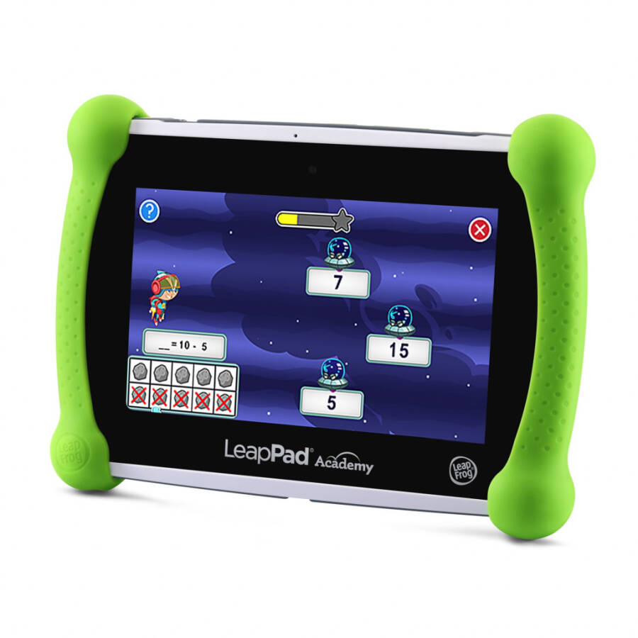 LeapFrog LeapPad Academy - Yashil Plastik, Silikon Aksessuarlar bilan, Chaqaloq va Kichkintoy O'yinchoqlari - 3