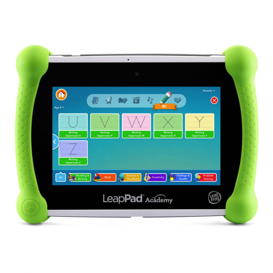 LeapFrog LeapPad Academy - Yashil Plastik, Silikon Aksessuarlar bilan, Chaqaloq va Kichkintoy O'yinchoqlari - 14