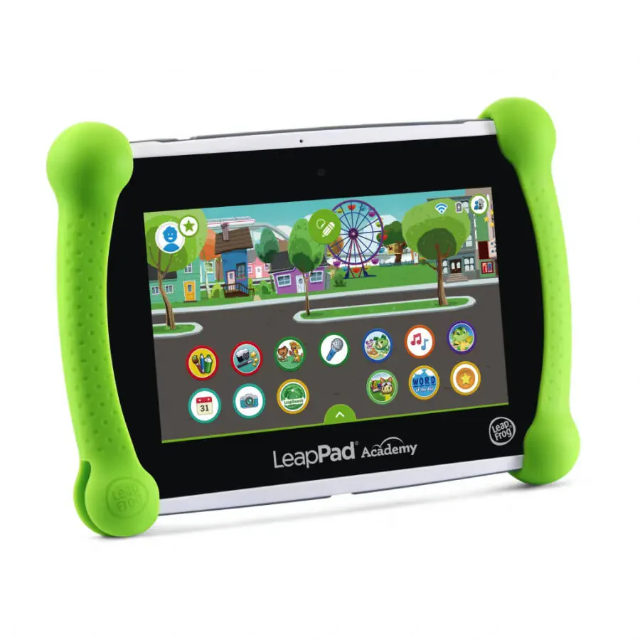 LeapFrog LeapPad Academy - Yashil Plastik, Silikon Aksessuarlar bilan, Chaqaloq va Kichkintoy O'yinchoqlari - 1