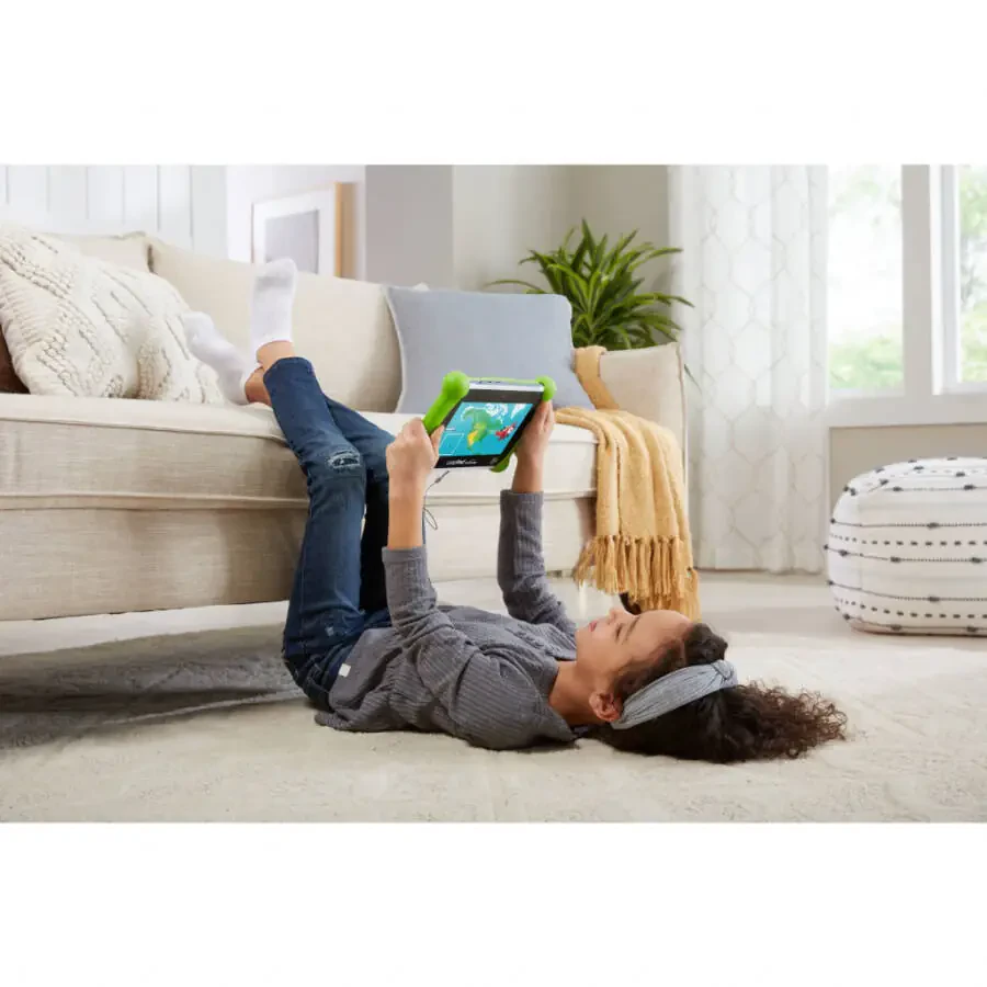 LeapFrog LeapPad Academy - Yashil Plastik, Silikon Aksessuarlar bilan, Chaqaloq va Kichkintoy O'yinchoqlari - 4