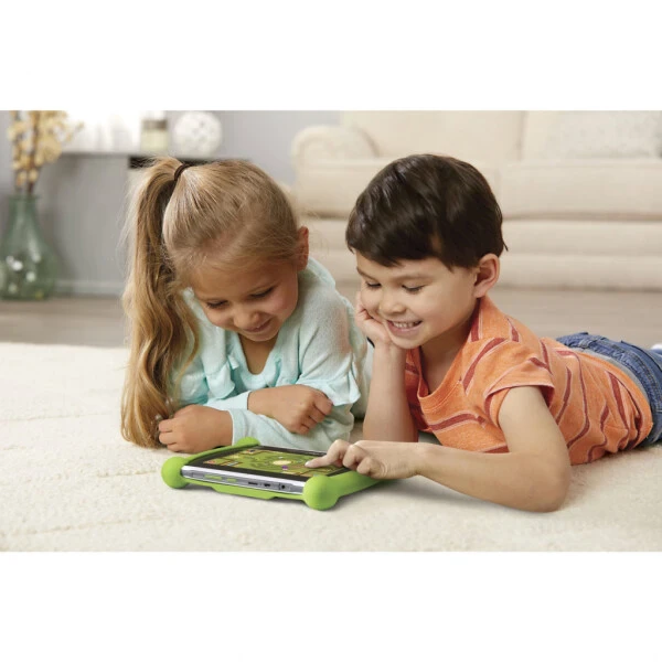 LeapFrog LeapPad Academy Learning Tablet - Green Plastic, Silicone with Accessories, Age Group 3-8 Years Old-MULTICOLOR - 10